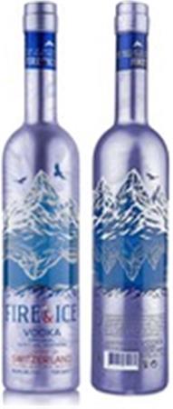 FIRE & ICE VODKA SPECIAL EDITION Bottled in SWITZERLAND FROM ALPINE WATER 40% alc./vol. 700 ml trademark