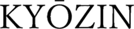 KYOZIN trademark