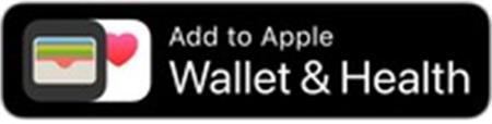 Add to Apple Wallet & Health trademark