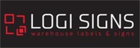 LOGI SIGNS warehouse labels & signs trademark