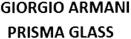 GIORGIO ARMANI PRISMA GLASS trademark