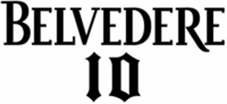 BELVEDERE 10 trademark