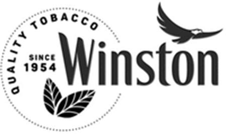 QUALITY TOBACCO SINCE 1954 Winston trademark