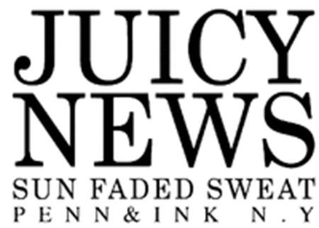 JUICY NEWS SUN FADED SWEAT PENN & INK N. Y trademark