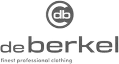 db de berkel finest professional clothing trademark