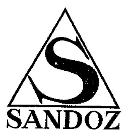 S SANDOZ trademark