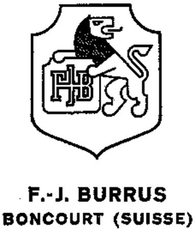 F.-J. BURRUS trademark