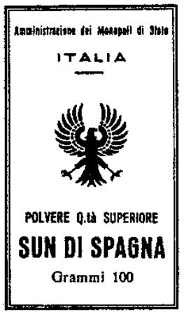 SUN DI SPAGNA trademark