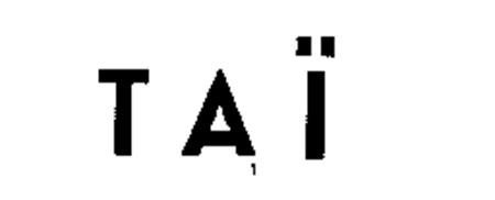 TAÏ trademark