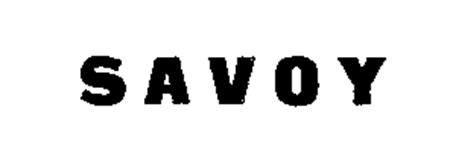 SAVOY trademark