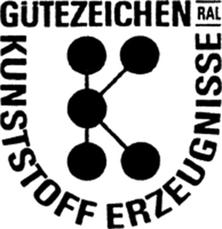 GÜTEZEICHEN KUNSTSTOFF ERZEUGNISSE RAL trademark