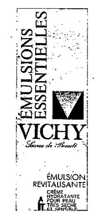 ÉMULSIONS ESSENTIELLES VICHY trademark