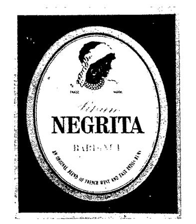 Rhum NEGRITA BARDINET trademark