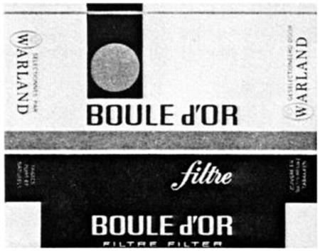 BOULE d'OR filtre trademark