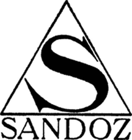 S SANDOZ trademark