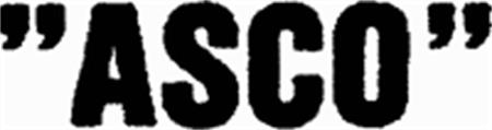 ASCO trademark