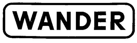 WANDER trademark