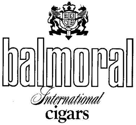 balmoral International cigars trademark