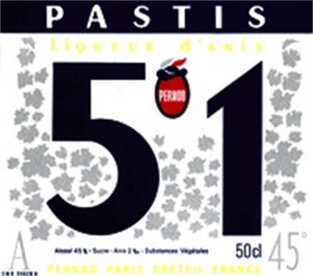 PASTIS 51 trademark