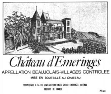 Château d'Emeringes trademark