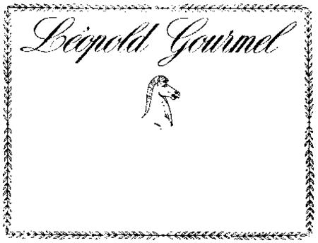 Léopold Gourmel trademark