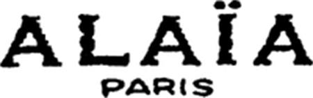 ALAÏA PARIS trademark