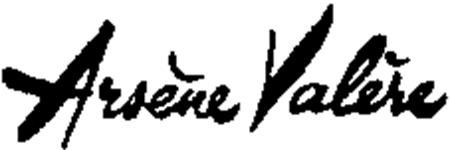 Arsène Valère trademark