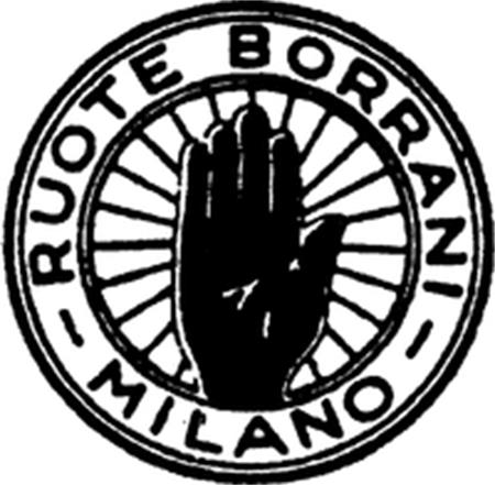 RUOTE BORRANI - MILANO trademark