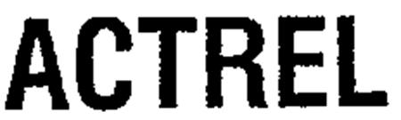 ACTREL trademark