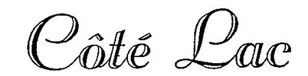 Côté Lac trademark