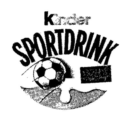 Kinder SPORTDRINK trademark