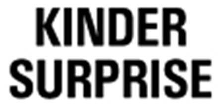 KINDER SURPRISE trademark