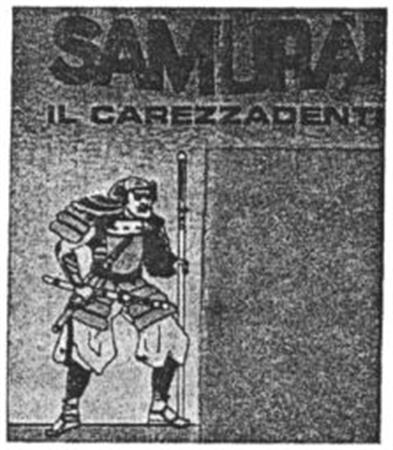 SAMURAÏ IL CAREZZADENTI trademark