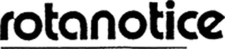 rotanotice trademark