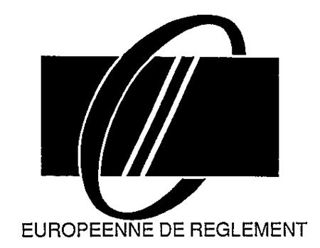 EUROPEENNE DE REGLEMENT trademark