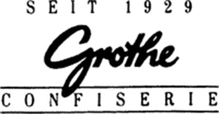 Grothe CONFISERIE SEIT 1929 trademark