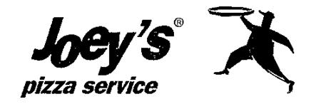 Joey's pizza service trademark