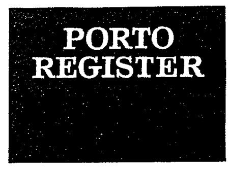 PORTO REGISTER trademark