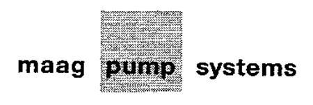 maag pump systems trademark