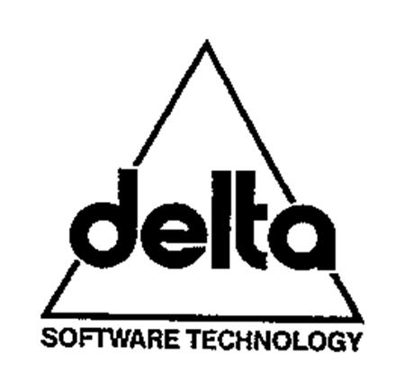 delta SOFTWARE TECHNOLOGY trademark