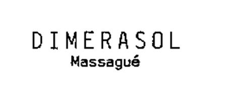 DIMERASOL Massagué trademark