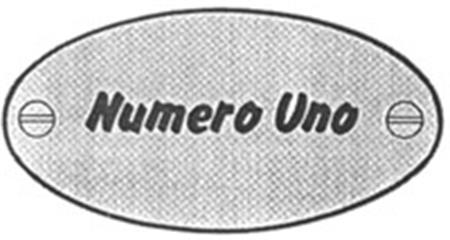 Numero Uno trademark