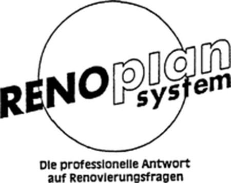 RENOplan system trademark