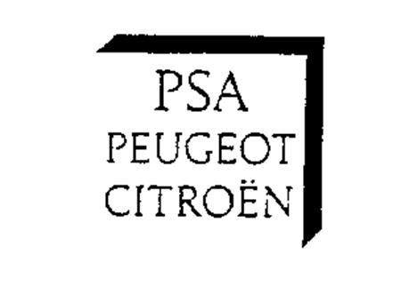 PSA PEUGEOT CITROËN trademark