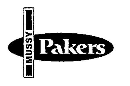 MUSSY Pakers trademark