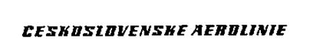 CESKOSLOVENSKÉ AEROLINIE trademark