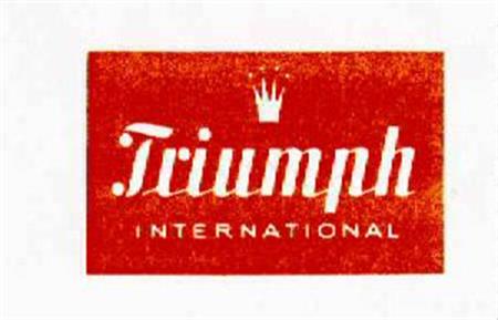 Triumph INTERNATIONAL trademark