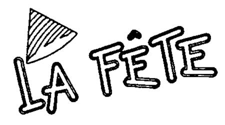 LA FÊTE trademark