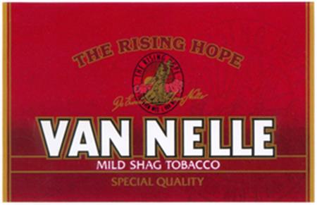 VAN NELLE MILD SHAG TOBACCO trademark