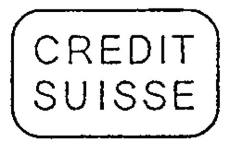 CREDIT SUISSE trademark